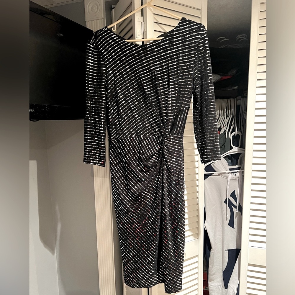 Sequin Black dress